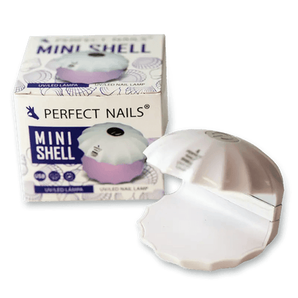 PERFECT NAILS UV/LED Nagų lempa Mini Shell, 18 W - Beauty Kit