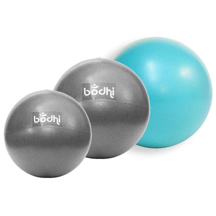 PILATES kamuolys, ø 20 cm tamsiai pilkas - Beauty Kit