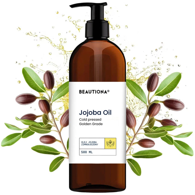 Jojoba aliejus 100% BEAUTIONA, 500 ml