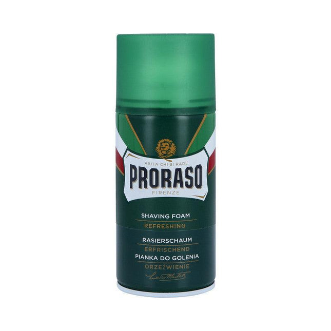 PRORASO GREEN gaivinančios skutimosi putos, 300 ml - Beauty Kit