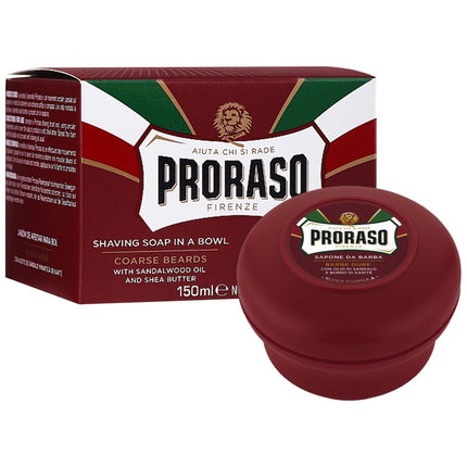 Proraso Red Line Shaving Soap In a Jar odą maitinantis skutimosi muilas, 150ml - Beauty Kit