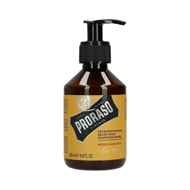 PRORASO WOOD AND SPICE barzdos šampūnas, 200 ml - Beauty Kit