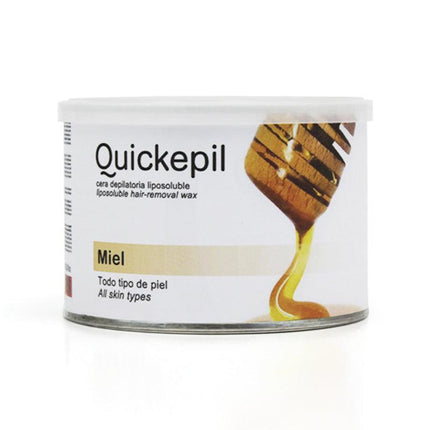 QUICKEPIL depiliacinis vaškas skardinėje MIEL, 400 ml - Beauty Kit