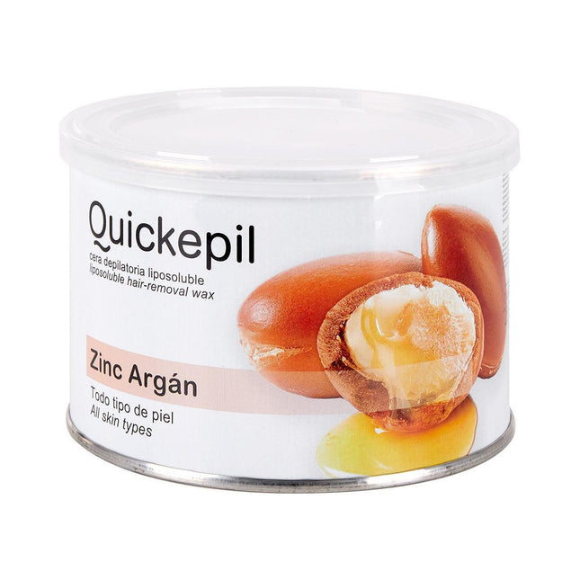 QUICKEPIL depiliacinis vaškas skardinėje ZING-ARGAN, 400 ml - Beauty Kit