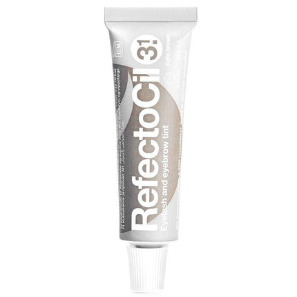 RefectoCil antakių ir blakstienų dažai, šviesiai ruda, Nr.3.1, 15 ml. - Beauty Kit