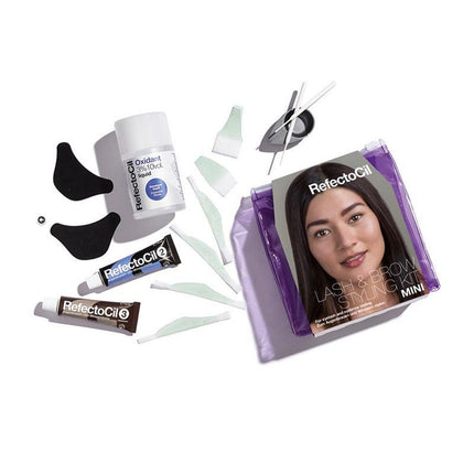 RefectoCil Mini Starter Kit antakių ir blakstienų dažymo rinkinys - Beauty Kit