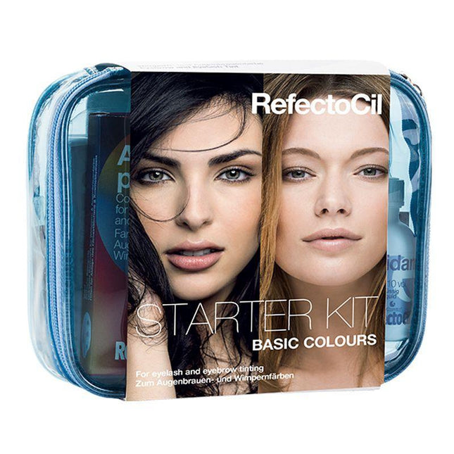 RefectoCil Starter Kit Basic Colours - rinkinys antakiams ir blakstienoms dažyti - Beauty Kit