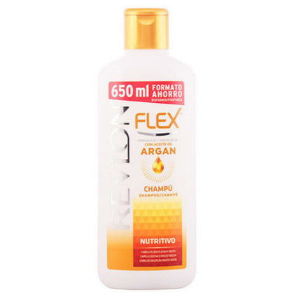 Revlon Flex Keratin Nourishing Argan aliejus šampūnas 650 ml - Beauty Kit