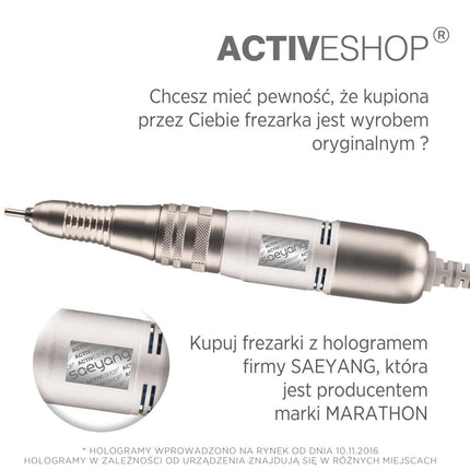 SAEYANG MARATHON Combi 24 Silver nagų freza - Beauty Kit