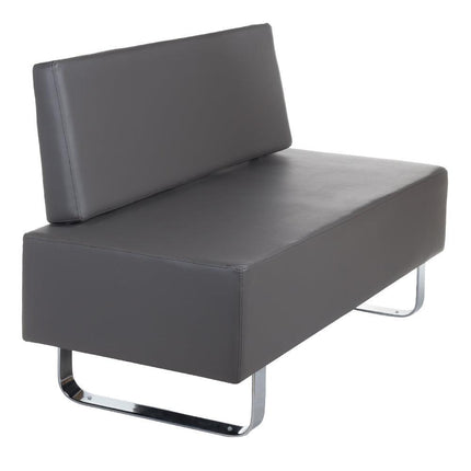 Salono laukiamojo sofa MESSINA BD-6713, pilka - Beauty Kit