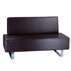 Salono laukiamojo sofa MESSINA BD-6713, ruda - Beauty Kit