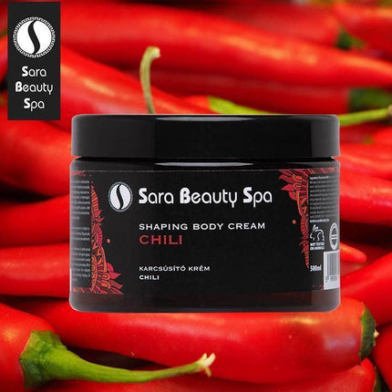 SARA BEAUTY SPA liekninantis, formuojantis masažinis kremas THERMO CHILI, 500 ml - Beauty Kit