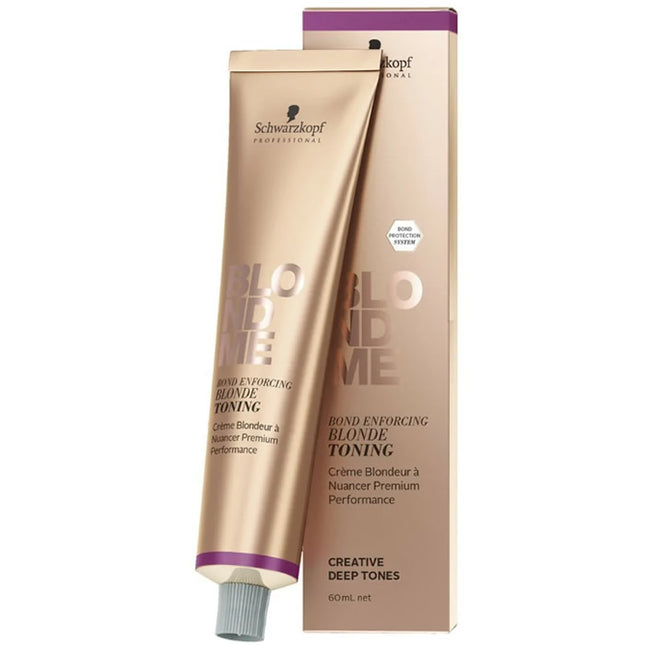 Schwarzkopf Blondme Blonde Toning Deep Chestnut, 60 ml - Beauty Kit