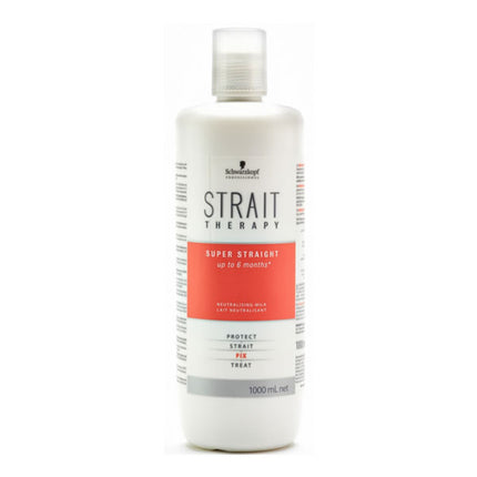 Schwarzkopf Strait Styling Therapy Neutralizuojantis pienas - Beauty Kit