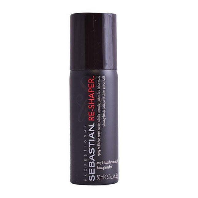 SEBASTIAN PROFESSIONAL Re Shaper Strong Hold Hair Spray stiprios fiksacijos plaukų lakas, 50 ml - Beauty Kit