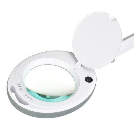 Sonobella BSL-05 LED lempa - lupa ant ratukų pagrindo, reguliuojamas šviesos intensyvumas, 12 W - Beauty Kit