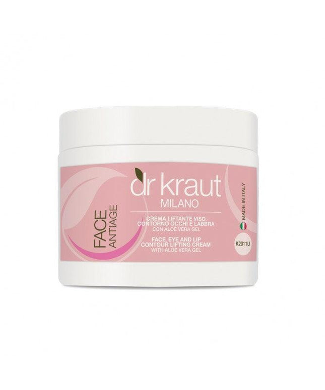 Stangrinantis veido odos kremas su alijošiaus ektraktu DR KRAUT ITALY, 500 ml - Beauty Kit