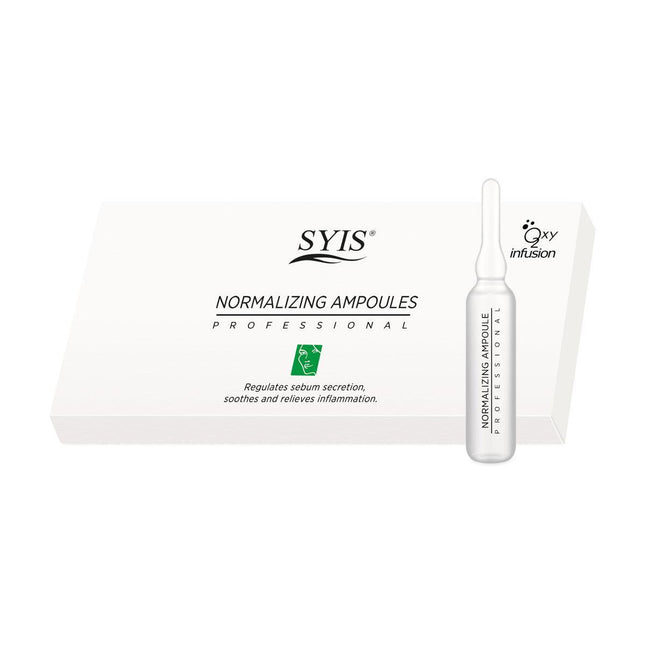 SYIS normalizuojančios ampulės su pantenoliu ir cinku, 10x3 ml - Beauty Kit