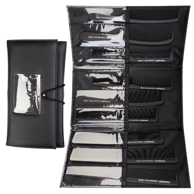 TONI&GUY CARBON šukų rinkinys N-20, 9 vnt. - Beauty Kit