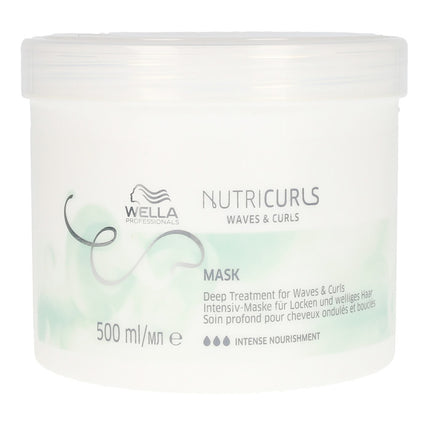 Wella Nutricurls kaukė Anti Frizz kaukė, 500 ml - Beauty Kit