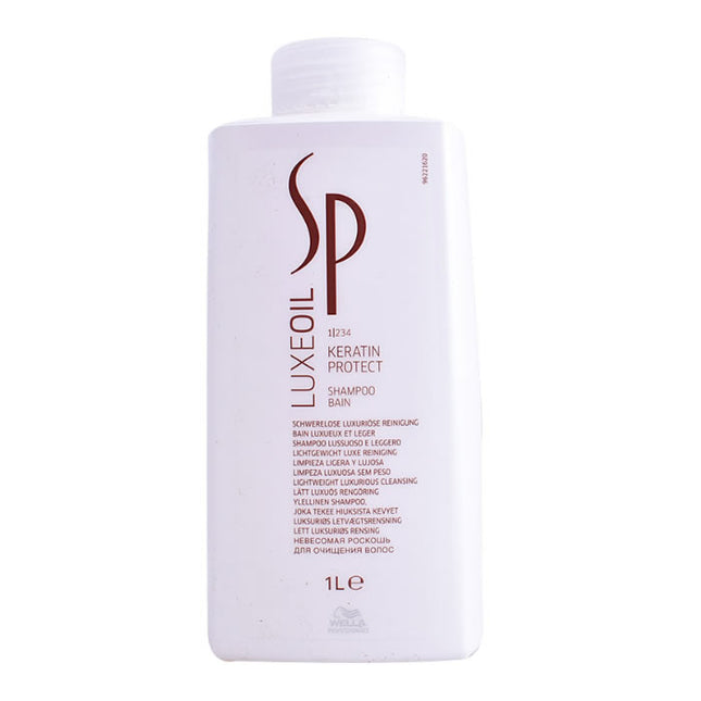 Wella Sp Luxealiejus Keratin Protect šampūnas, 1000 ml - Beauty Kit