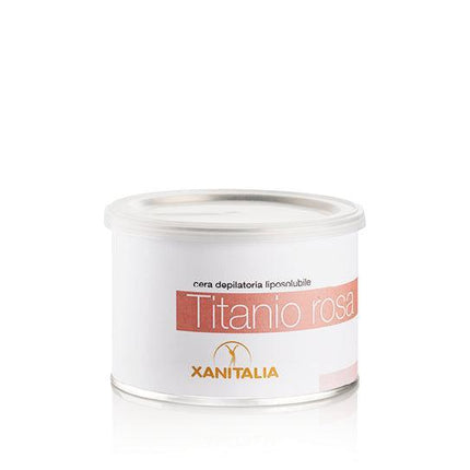 XANITALIA depiliacinis vaškas PINK TITANIUM SOFT STRIP WAX, 400 ml - Beauty Kit